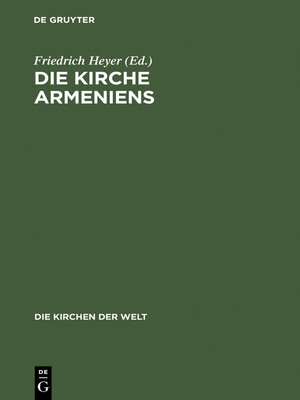 cover image of Die Kirche Armeniens